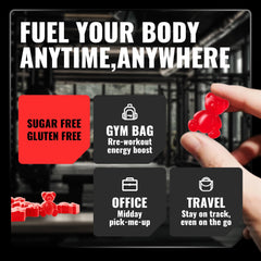 Anti-melting formula illustration for on-the-go use