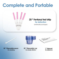 Harm reduction tool for fentanyl testing