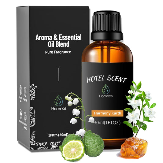 Harmony Karth Essential Oil 30ML bottle on white background