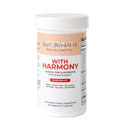 Hero image of Harmony Pre/Probiotic bottle with label