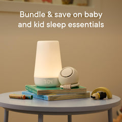 Hatch Rest 2nd Gen in parents' room helps establish consistent sleep routines
