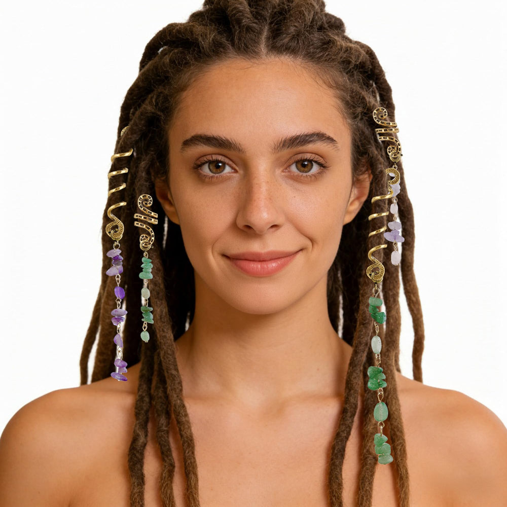 HausHr mix-and-match pendants for personalized dreadlocks
