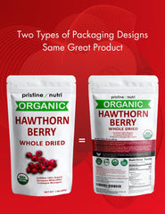 Dried hawthorn berries used in teas, jams, and desserts