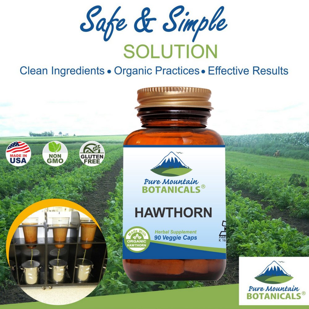 Hawthorn Berry Capsules bottle display