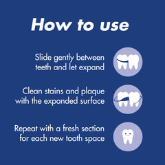Product box and floss inside packaging for Hayden Enamel Care Floss