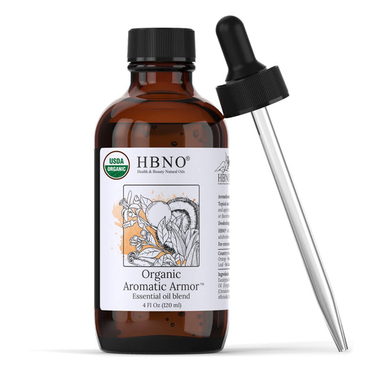 HBNO Organic Aromatic Armor Blend 4 oz bottle