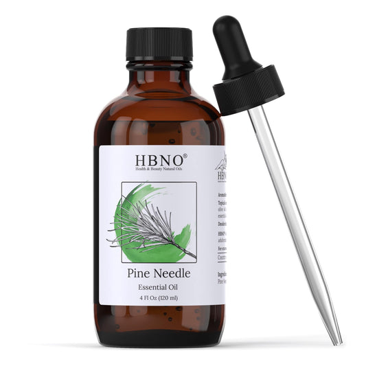 HBNO California Pine Needle Essential Oil 4 oz bottle