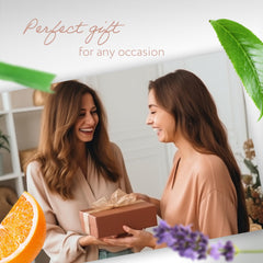 HBNO orange bottle delivering bright citrus aroma for mood-boosting diffusions.