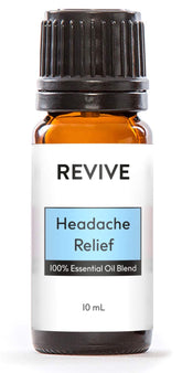 Headache Relief Essential Oil Blend bottle with Revive label