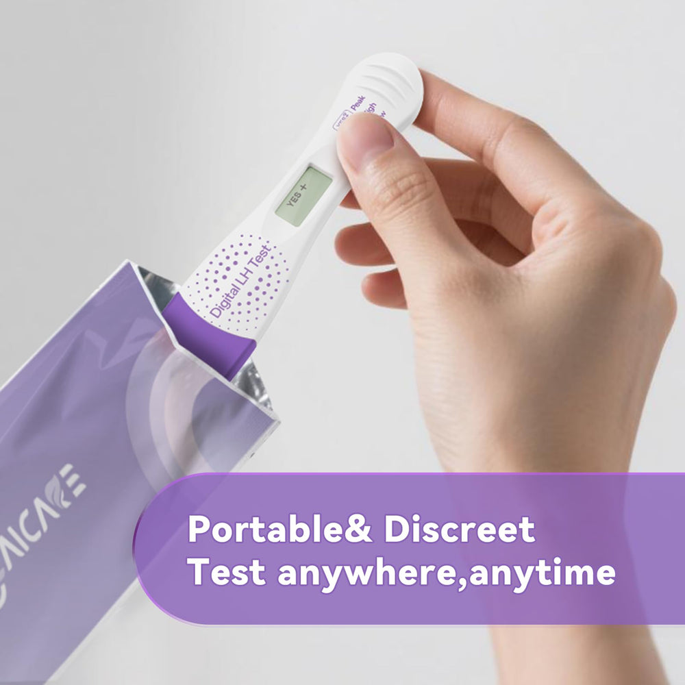 HealCare 3-pack LH tests packaging for at-home use