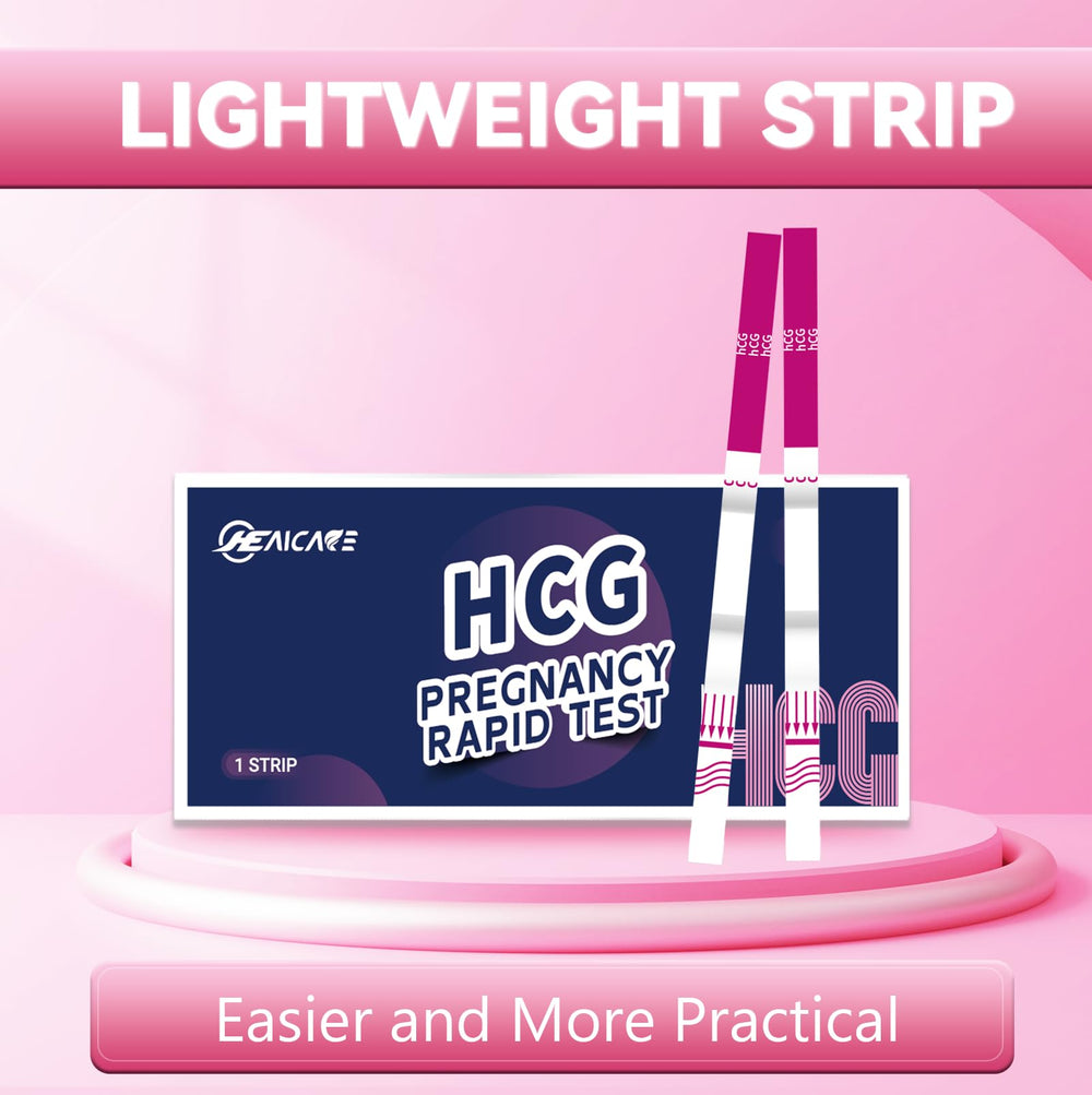 Individually packaged HealCare early pregnancy test for privacy
