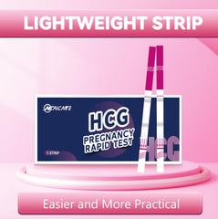 Individually packaged HealCare early pregnancy test for privacy