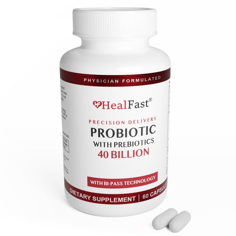 HealFast Probiotic 40B CFU bottle