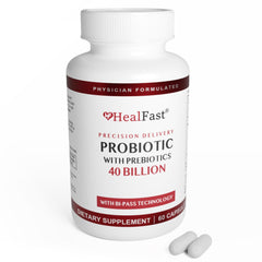 HealFast Probiotic 40B CFU bottle