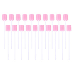 Healifty 200Pcs Oral Swabs Pink box front