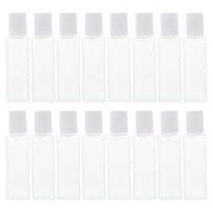 Healifty 25Pcs Mini Dropper Bottles — Transparent PP bottle with screw cap