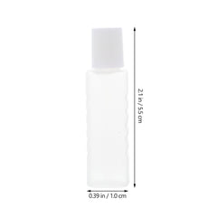 Leak-proof screw cap design on compact dropper bottle