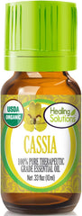 Healing Solutions Cassia Essential Oil 10ml bottle