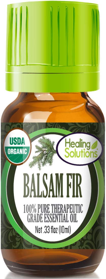 Healing Solutions Organic Balsam Fir Essential Oil bottle 10 ml