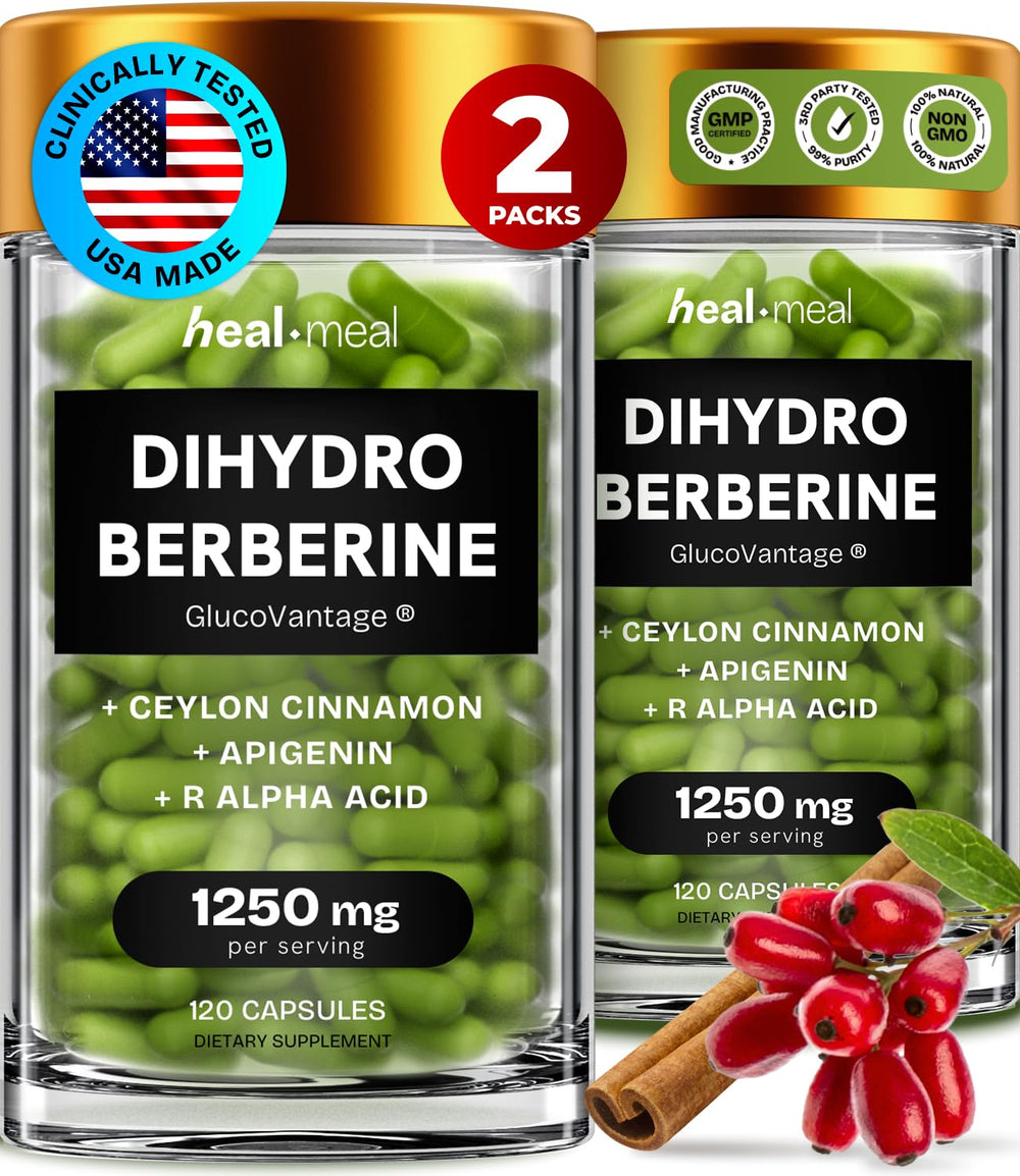 HealMeal Dihydroberberine bottle label