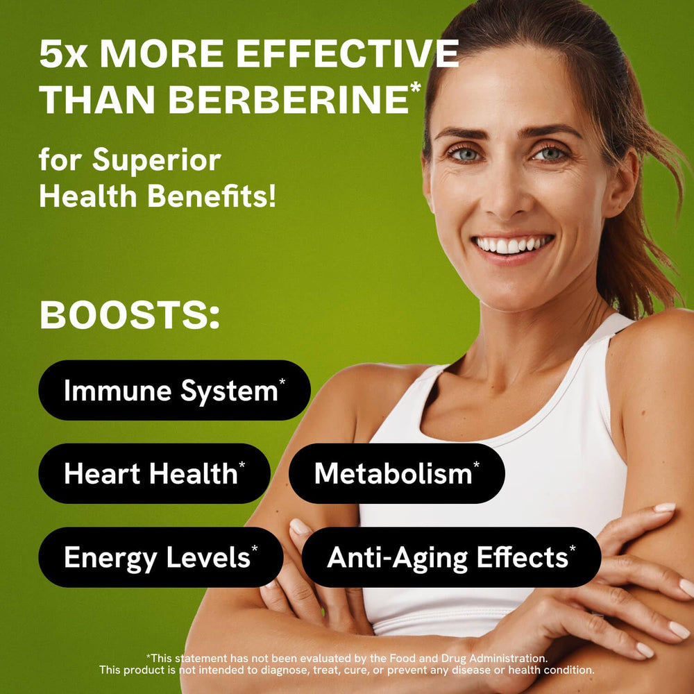 HealMeal Dihydroberberine bottle with 120 caps