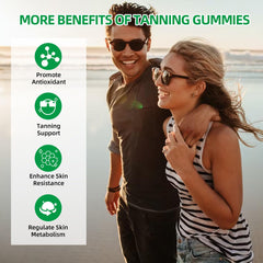 Close-up of tropical fruit-flavored gummies