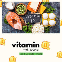 Healthy lifestyle imagery with HEALTH BY ME Vitamin D3 bottle