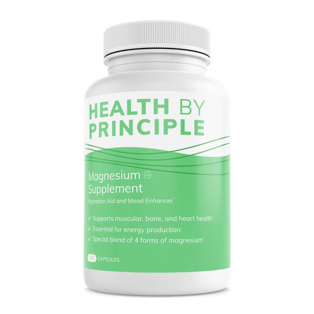 Health by Principle Magnesium 4-in-1 capsule front view