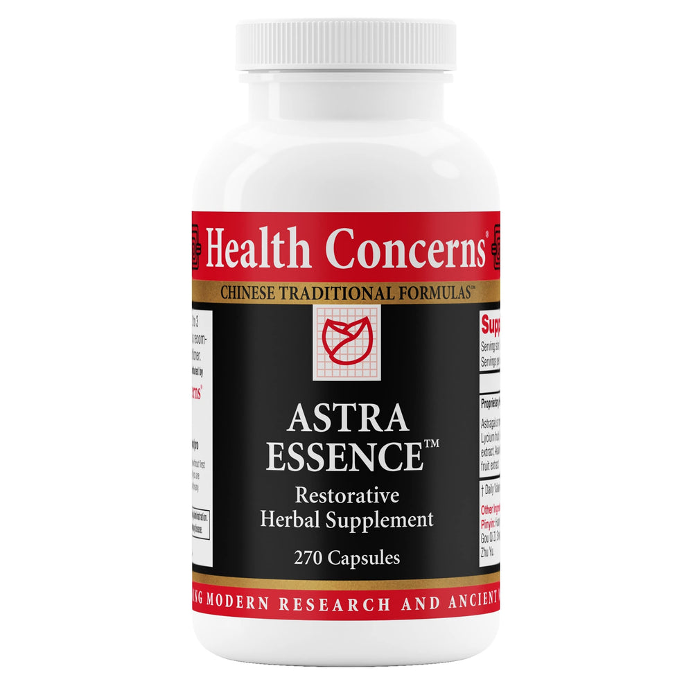 Front view of Health Concerns Astra Essence bottle (270 capsules)