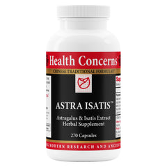 Health Concerns Astra Isatis bottle containing 270 capsules