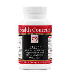 Health Concerns Ease 2 bottle label – Liver & Digestive Support