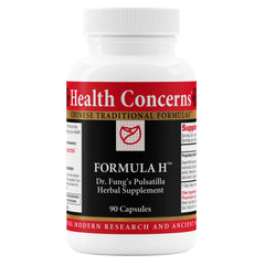 Bottle of Health Concerns Formula H – Blood Circulation & Vein Health – 90 capsules