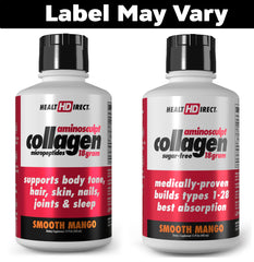 AminoSculpt sugar-free collagen pour highlights quick absorption potential