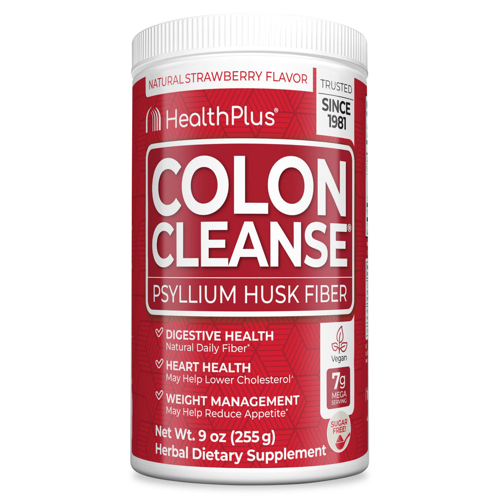 Health Plus Colon Cleanse product packaging and container