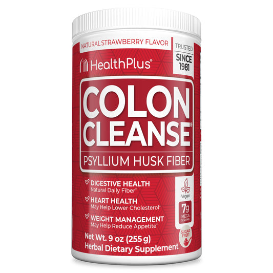 Health Plus Colon Cleanse product packaging and container