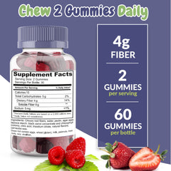 Gummies with emphasis on easy-to-swallow texture