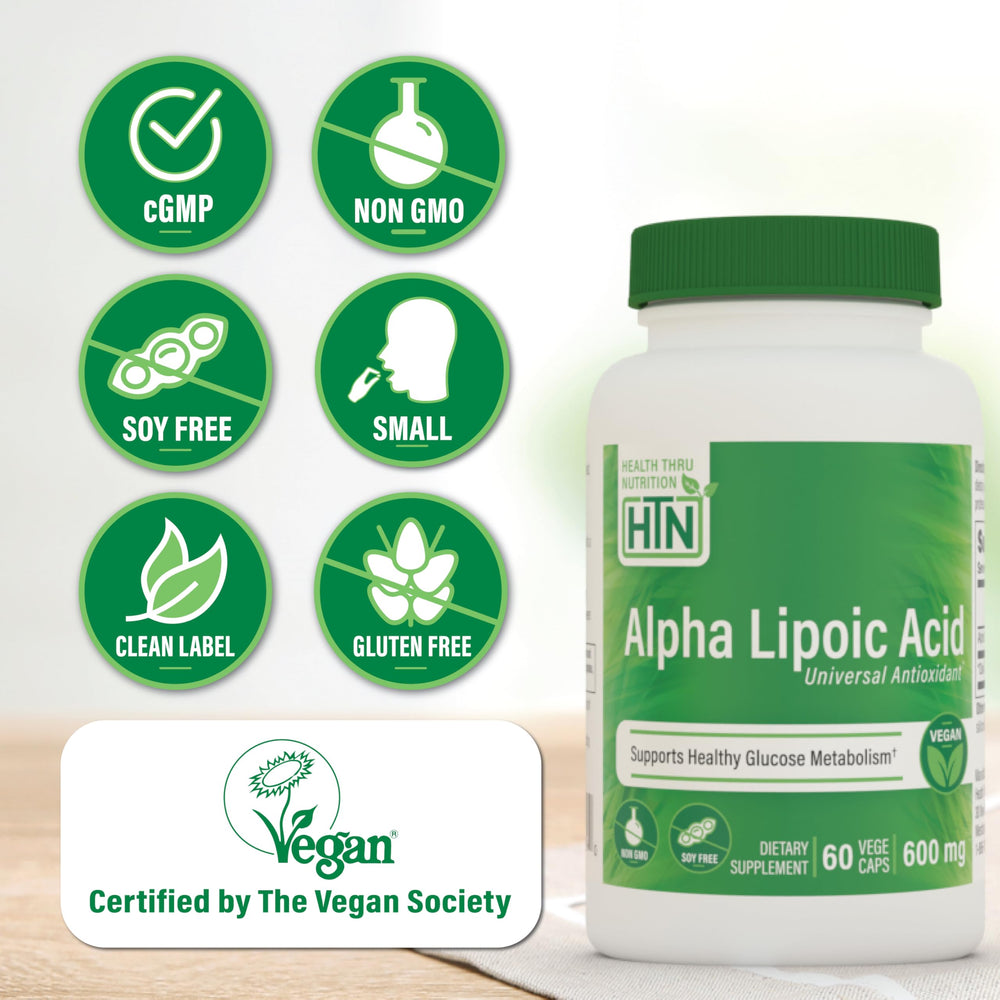 Third-party tested Alpha Lipoic Acid supplement