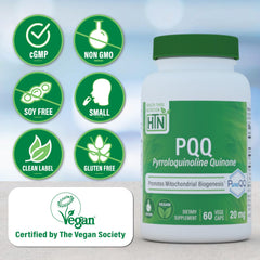 Label highlights vegan, non-GMO, gluten- and soy-free features