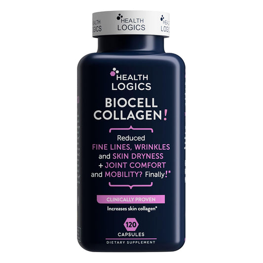 BioCell Collagen Joint & Skin Care bottle - 120 capsules
