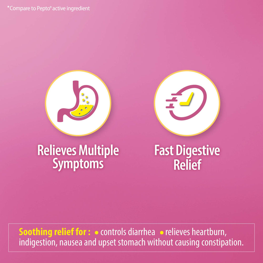 HealthA2Z Bismuth foil-packaging protects tablets from moisture.