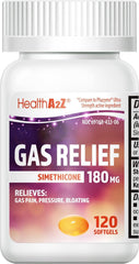 HealthA2Z Gas Relief softgels pack provides fast digestive comfort after meals