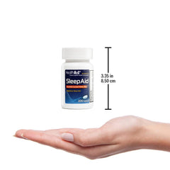 HealthA2Z Sleep Aid nightstand scene for a relaxing bedtime routine.