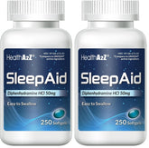 HealthA2Z Sleep Aid softgels bottle for nightly use