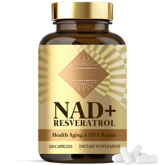 NADH 1500 mg supplement bottle with 120 capsules