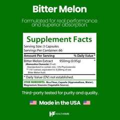 Close-up of label showing 9500mg potency