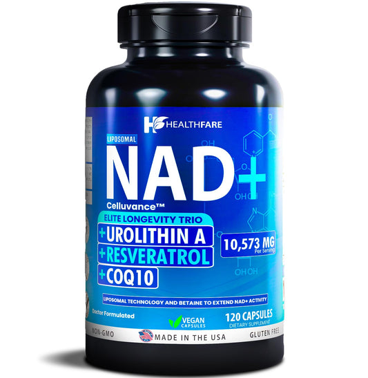 Healthfare NAD liposomal delivery system for enhanced absorption