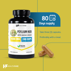 Non-GMO certification on Healthfare Psyllium Husk Capsules