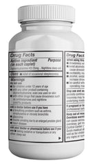 HealthLFE Caplets sealed; mini size aids easy swallowing at night.