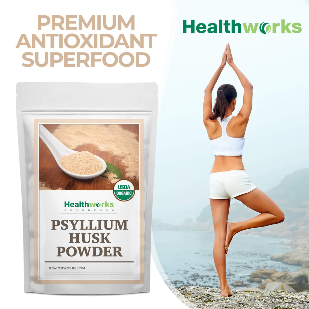 Keto and vegan friendly psyllium husk powder non-GMO