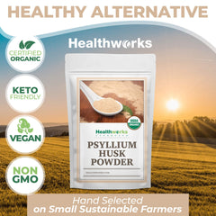 Psyllium husk hand selected from sustainable Indian farmers
